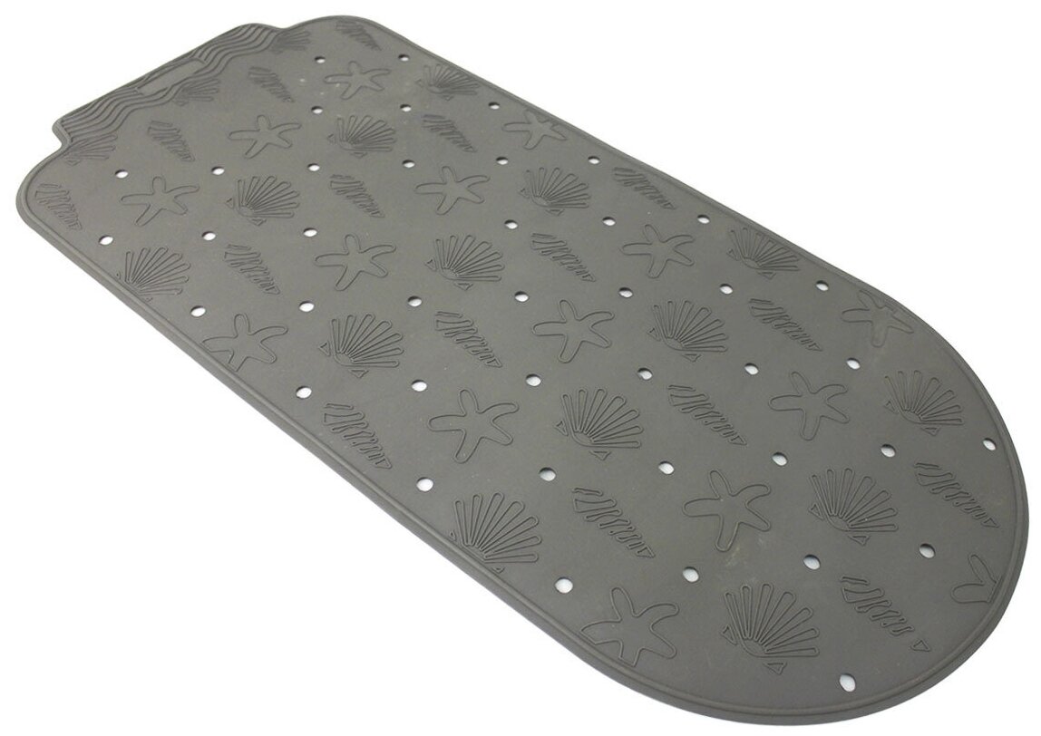 фото Коврик для ванной нескользящий, на присосках (италия). 37х77 СМ