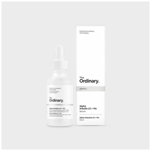 Сыворотка для кожи лица The Ordinary Alpha Arbutin 2% + HA the ordinary alpha arbutin 2% ha сыворотка для лица с 2% альфа арбутина и гиалуроновой кислотой 30 мл