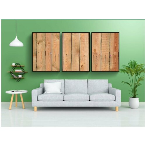 фото Набор модулных постеров для интерьера "фон, шаблон, древесина" 60x90 см. в тубусе, без рамки lotsprints