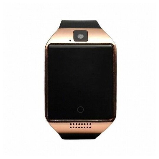 Умные Часы Smart Watch Q18S, цвет - черно-золотистый