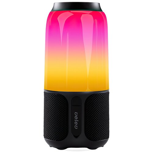 фото Портативная колонка с подсветкой xiaomi velev v03 colorful lighting sound black