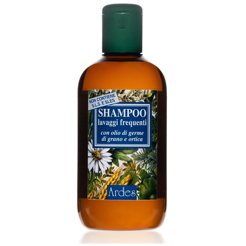 Ardes Шампунь для частого мытья волос. Shampoo lavaggi frequenti 250 мл. Италия
