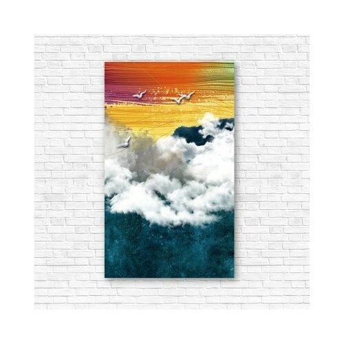 Картина на холсте В радужном небе