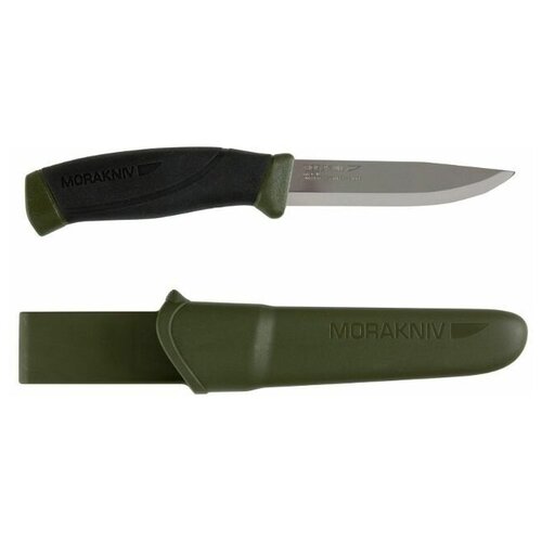 Туристический нож Companion, сталь Sandvik 12C27, рукоять пластик, резина