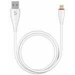 Дата-кабель Deppa Ceramic USB - Lightning, 1м, белый - изображение