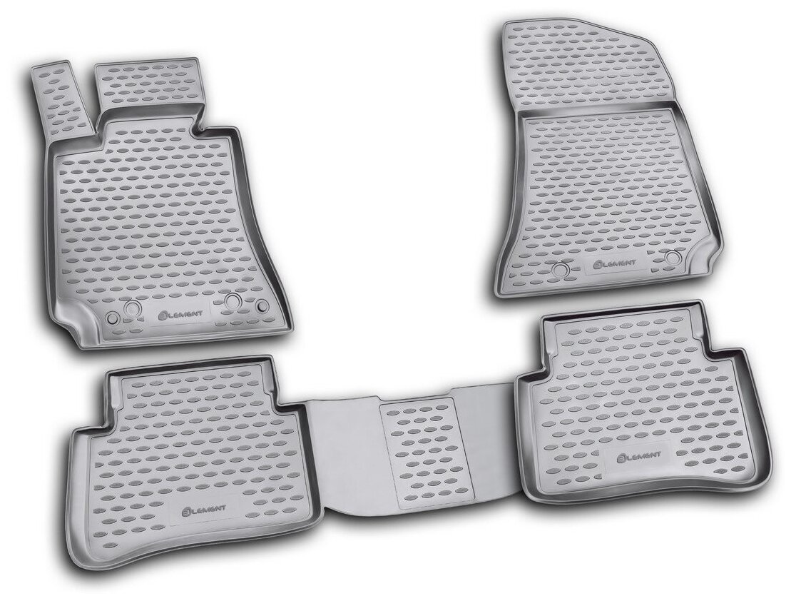 фото Autofamily Коврики в салон MERCEDES-BENZ E-Class W212 2009-2016, 4 шт. (полиуретан) / Мерседес Бенц Е класс