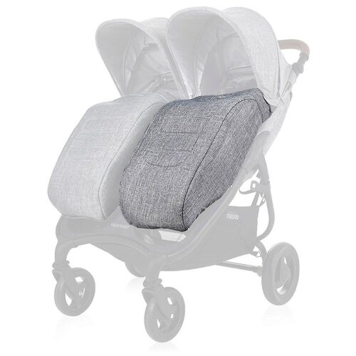 Valco Baby накидка на ножки для Snap Duo Trend, Grey marle