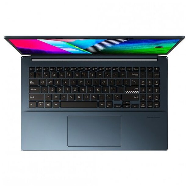 156 Ноутбук ASUS VivoBook Pro 15 OLED K3500PC-L1057T 1920x1080 Intel Core i5 31 ГГц RAM 8 ГБ SSD 512 ГБ Optane32 ГБ GeForce RTX 3050 Win10 Home 90NB0UW2-M00930 quiet blue