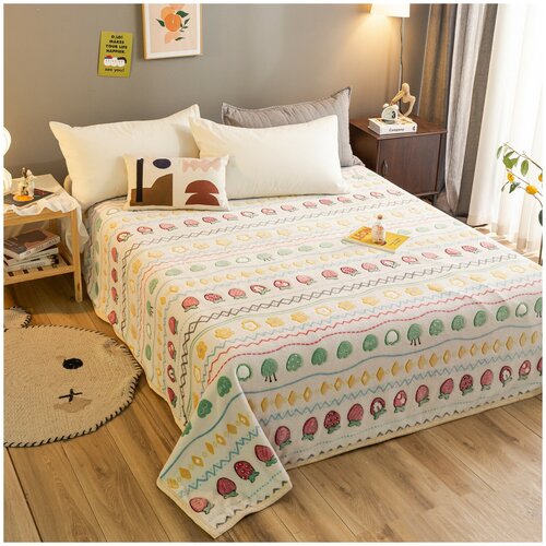 фото Плед lindo микрофибра фланель (1,5-спальный) размер: 150*200 см tango