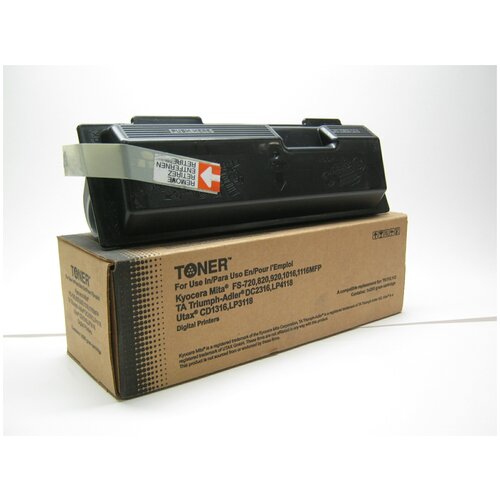 тонер туба gp tk 110 для принтеров kyocera fs 720 fs 820 fs 920 fs 1016 fs 1016mfp fs 10116 6000 копий galaprint Тонер-картридж Kyocera Mita TK-110 совместимый Delacamp для FS-720, 820, 920, 1016, 1116, 295г, туба