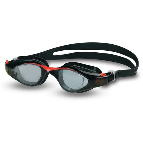 Очки для плавания детские INDIGO NAVAGA GS23-2 Черно-красный
