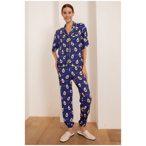 фото Брюки женские laete 56425, фиолетовый (размер: m)