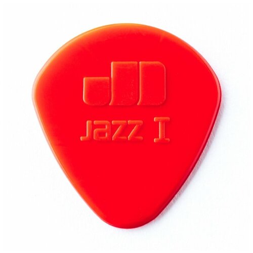 Nylon Jazz I Медиаторы 6шт, 1,10мм, красные, Dunlop 47P1N