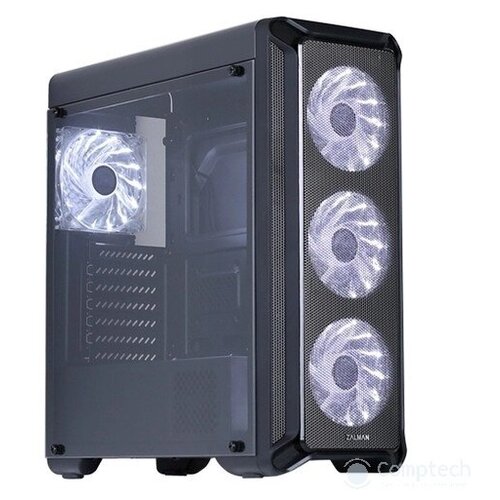 MidiTower Zalman I3 Black корпус zalman t6 midi tower черный