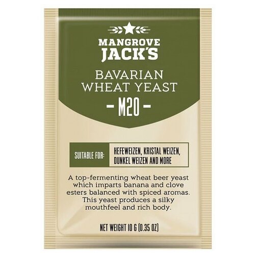 Пивные дрожжи Mangrove Jack's Bavarian Wheat Yeast M20 (10 г)