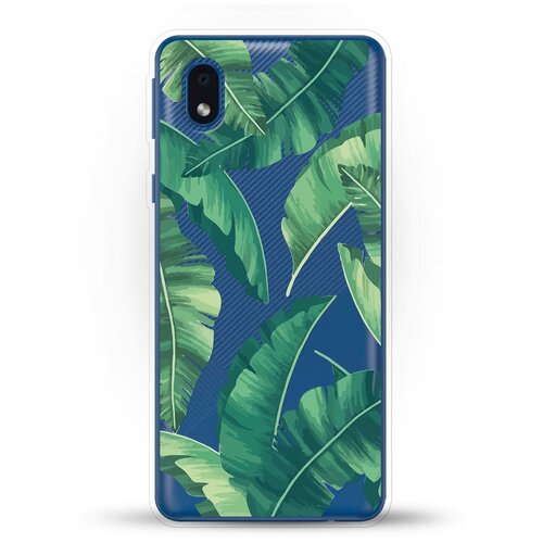 фото Силиконовый чехол пальма на samsung galaxy a01 core andy & paul