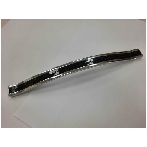 Ручка мебельная Ozm-BT-224 мм хром-черный, 10 шт
