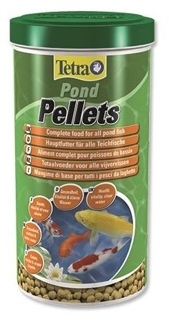 Корм для прудовых рыб Tetra Pond Pellets 1 л, шарики