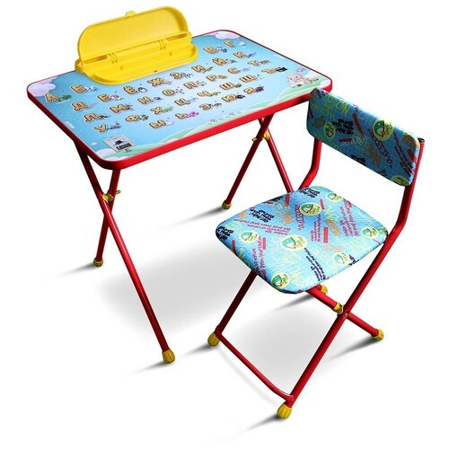 фото Комплект детской мебели galaxy "волшебный стол", красный