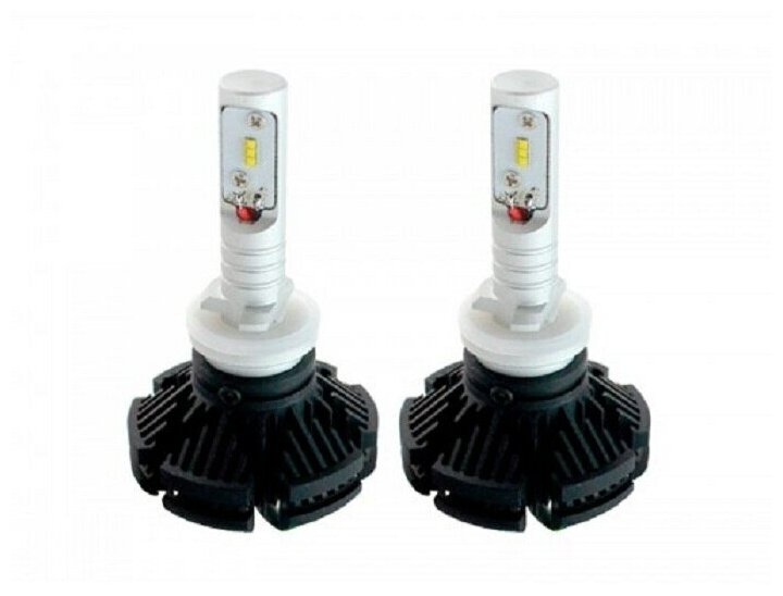 Светодиодные лампы X3 Led Headlight ZES 50W/6000lm/H27/880 пара