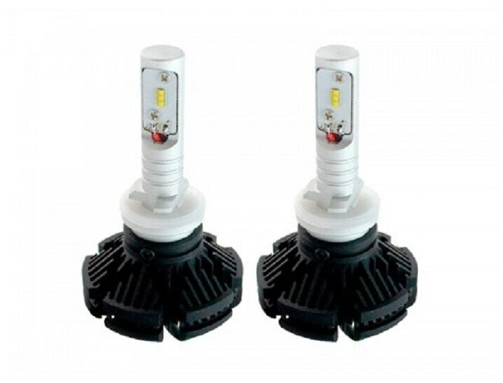 Светодиодные лампы X3 Led Headlight ZES 50W/6000lm/H27/880 пара