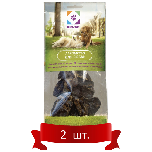 Лакомство KROSH Печень говяжья 50 гр (Крош)*2 шт