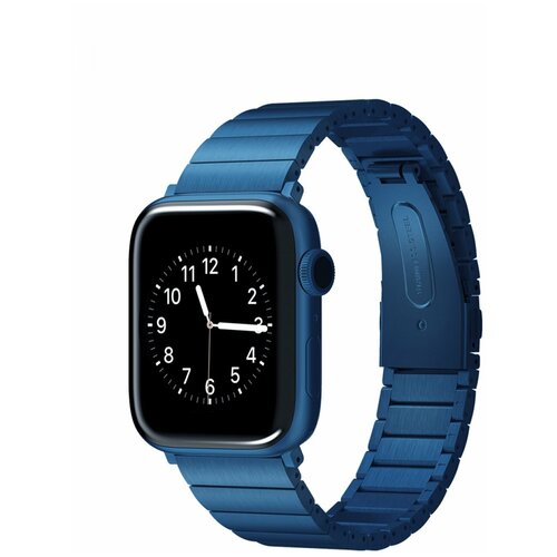 Ремешок для Apple Watch 45mm,44mm,42mm Viva Madrid Lavier Blue,сменный браслет для эпл вотч,гипоаллергенный ремешок