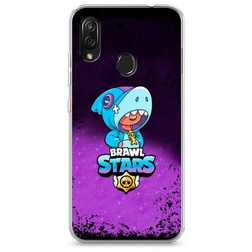 фото Силиконовый чехол "акула леон" на zte zte blade v10 vita / зте блейд v10 вита case place