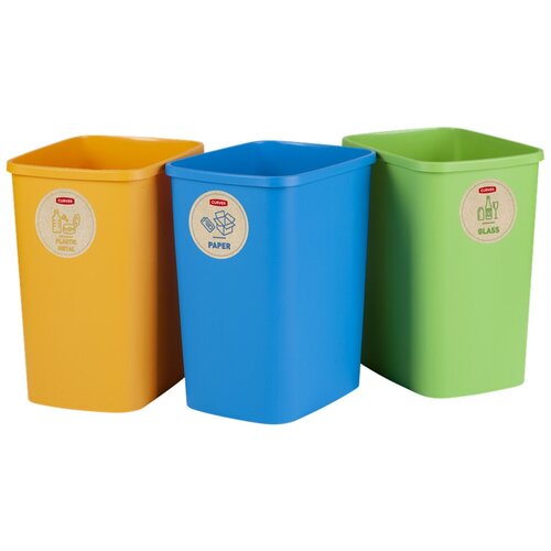 Мусорное ведро Curver Deco Flipbin 10L No Lid-Mixed 249841