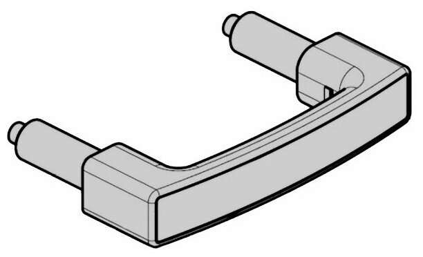 ALUTECH Ручка HGI-40.006 407410800