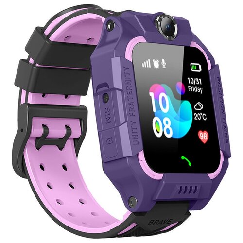 Часы Smart Baby Watch Q19 - Фиолетовые