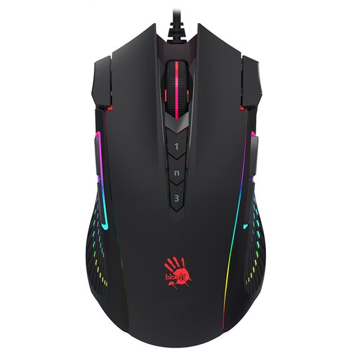 Мышь A4Tech Bloody J90s черный оптическая 8000dpi USB 12but 510100₽