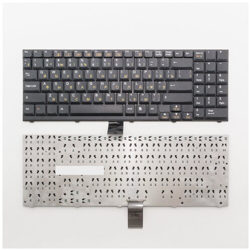 Клавиатура для ноутбука RoverBook V555 черная 645₽