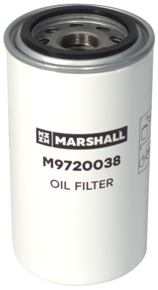 Фильтр масляный hcv Marshall M9720038