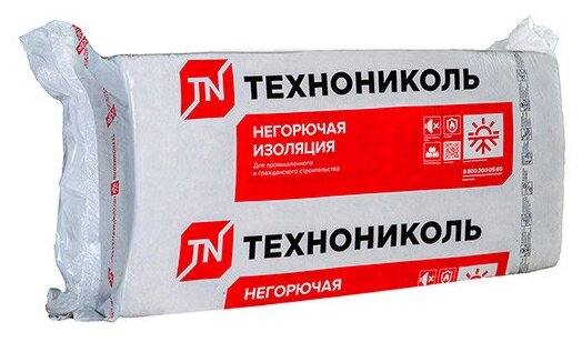 Утеплитель Технолайт Экстра 100х600х1200 мм 432 кв. м компрессия 50%