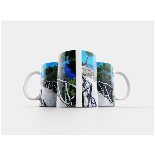 фото Кружка "майорка, пальма де майорка, вид на море" 320 мл lotsprints