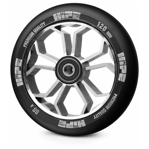 колесо hipe 120мм черный черный Колесо Hipe Wlmt36 120мм Chrome, Black