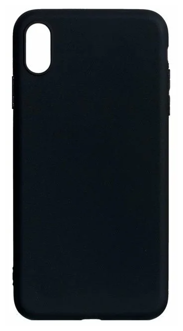Чехол силиконовый для iPhone XS Max (6.5), черный