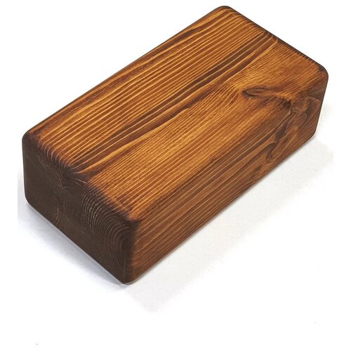 фото Блок для йоги /деревянный кирпич для йоги, цвет венге, размеры 80*120*230 мм. basket