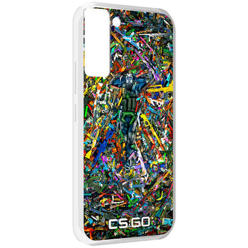 Чехол MyPads CS GO guns skins мужской для Tecno Pop 5 LTE / Pop 5 Pro задняя-панель-накладка-бампер чехол mypads cs go guns skins мужской для tecno pop 5 lte pop 5 pro задняя панель накладка бампер