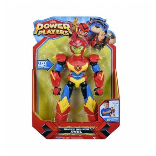 Игрушка героя Аксель Power Players со звук. эффектами, 25 см