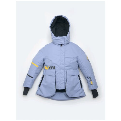 фото Зимняя куртка артель одди, лавандовый, размер 128 artel