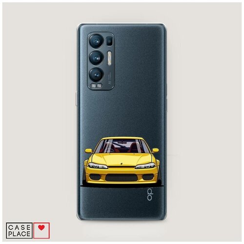 фото Силиконовый чехол "jdm yellow legend" на realme и oppo oppo find x3 neo / оппо файнд x3 нео case place