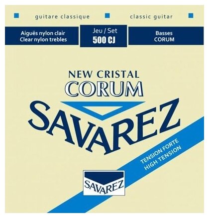 Струны для классических гитар SAVAREZ 500CJ NEW CRISTAL CORUM