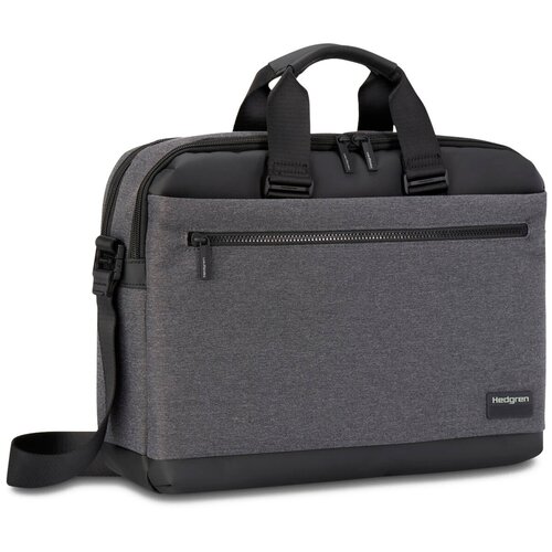 Сумка для ноутбука HNXT08 Next Byte 2 Comp Briefcase 15,6 RFID *214 Stylish Grey