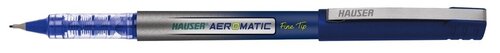 Ручка-рапидограф Hauser Aeromatic Fine Tip 0,7 мм, пластик, корпус синий, чернила синие, 1 шт.