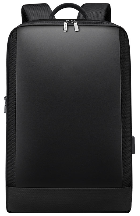 Рюкзак MyPads M197-188 из качественной импортной эко-кожи водоотталкивающий многофункциональный тонкий рюкзак с расширением пространства и USB-ра.
