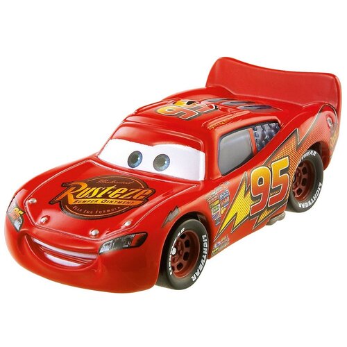 фото Машинка mattel cars герои мультфильмов dxv29 1:55, 8 см, молния маккуин