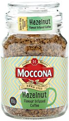 Кофе растворимый Moccona Hazelnut сублимированный с ароматом лесного ореха, 95 г