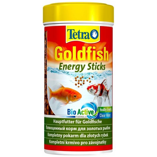 TetraGoldfish Energy Sticks энергетический корм для золотых рыб в палочках 250 мл